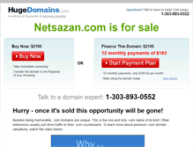 Tablet Screenshot of netsazan.com